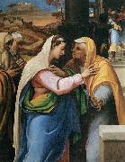 Sebastiano del Piombo Visitation oil painting artist